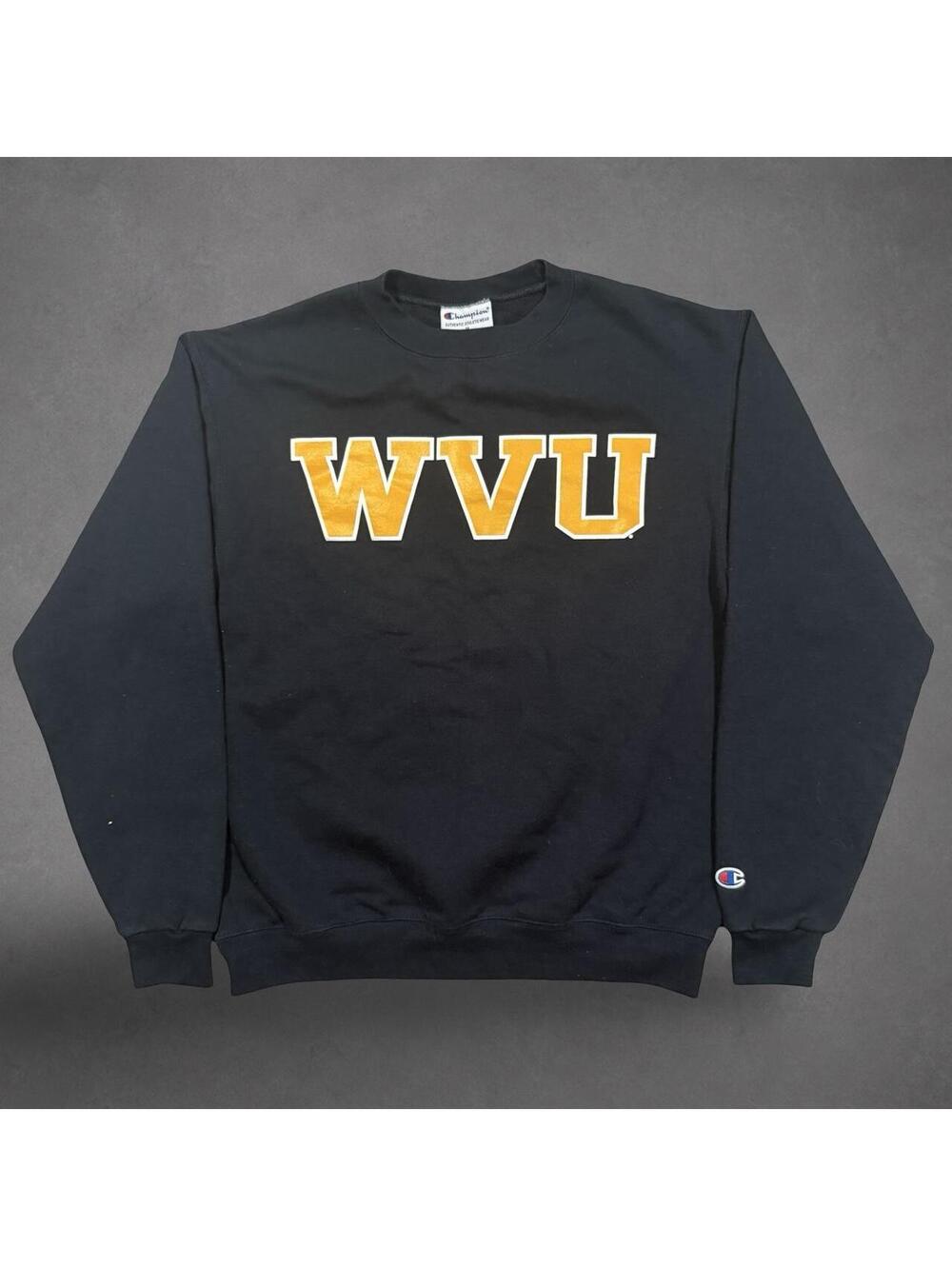 Champion WVU West Virginia University Sweatshirt Medium
